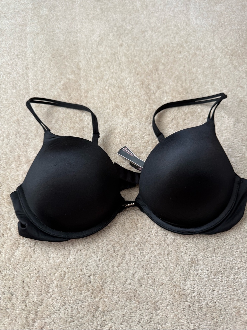 Bra 36b black VS underwire push up bra
